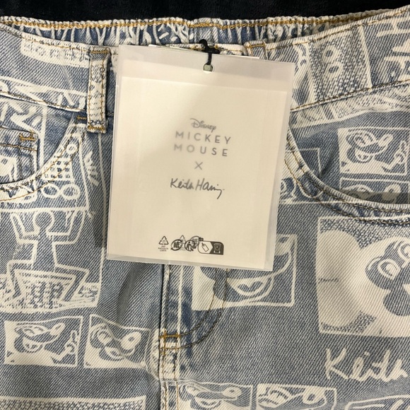 Keith Harring X Mickey Mouse skirt - Picture 2 of 2